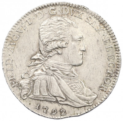1/3 талера 1792 года Саксония