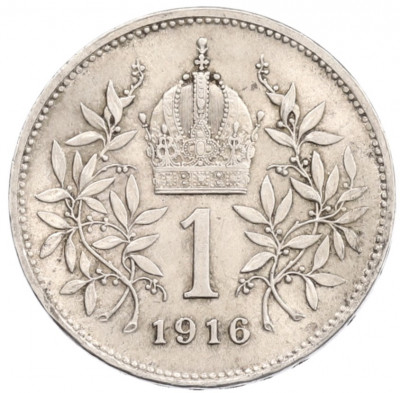 1 крона 1916 года Австрия