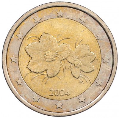 2 евро 2004 года Финляндия