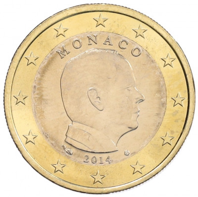 1 евро 2014 года Монако