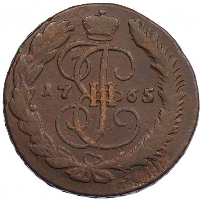 5 копеек 1765 года ММ