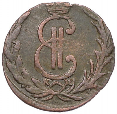 Денга 1771 года КМ «Сибирская монета»