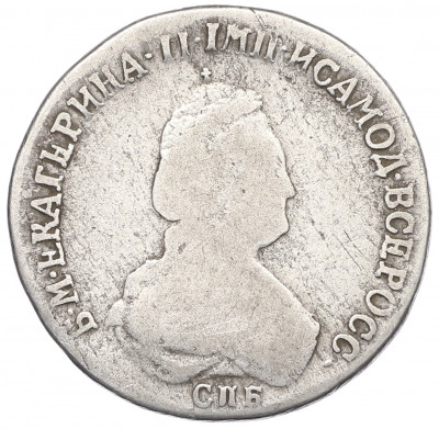 Полуполтинник 1796 года СПБ IC