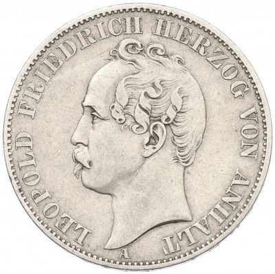 1 союзный талер 1869 года Ангальт