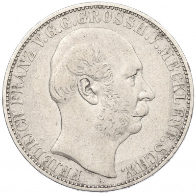 1 талер 1864 года Мекленбург-Шверин