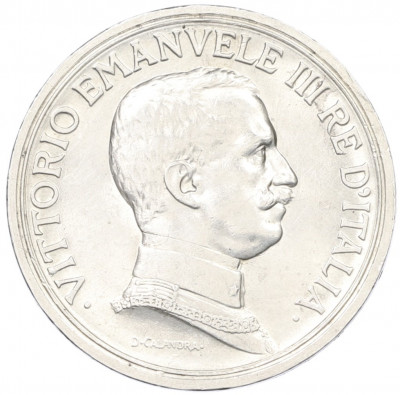 2 лиры 1914 года Италия