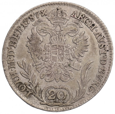 20 крейцеров 1787 года Австрия