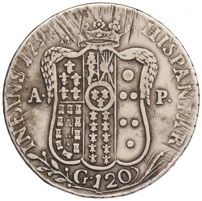 120 грано 1798 года Неаполь
