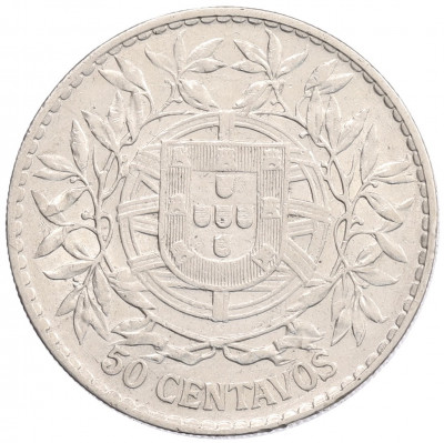 50 сентаво 1913 года Португалия