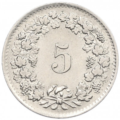 5 раппенов 1964 года Швейцария