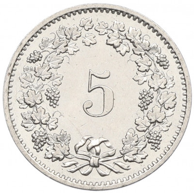 5 раппенов 1975 года Швейцария
