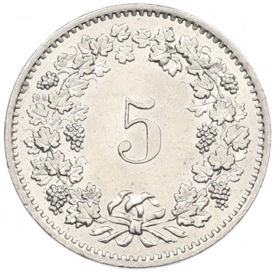 5 раппенов 1977 года Швейцария