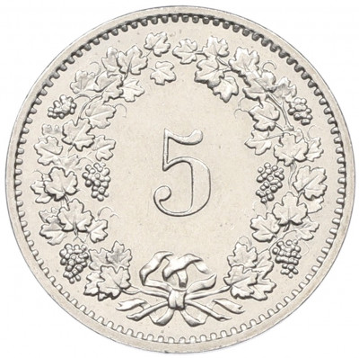 5 раппенов 1978 года Швейцария