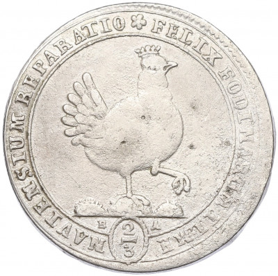 2/3 талера 1693 года Хеннеберг-Ильменау