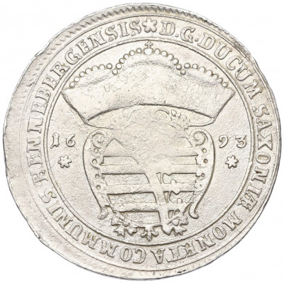 2/3 талера 1693 года Хеннеберг-Ильменау