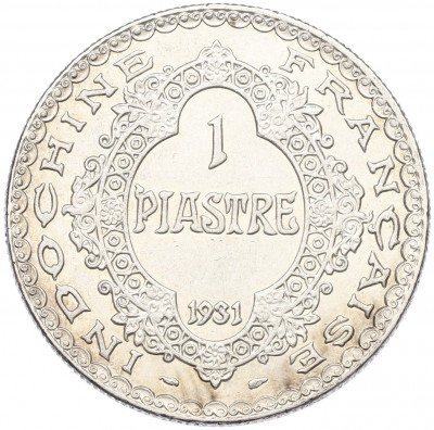 1 пиастр 1931 года Французский Индокитай