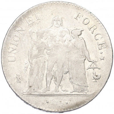 5 франков 1802 года (LAN 11) A Франция