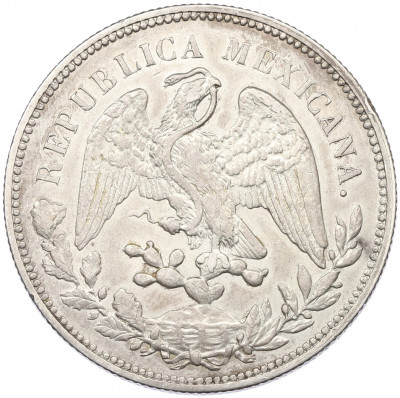 1 песо 1908 года Мексика