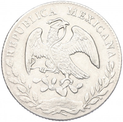 8 реалов 1874 года Мексика