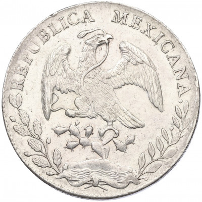 8 реалов 1888 года Мексика