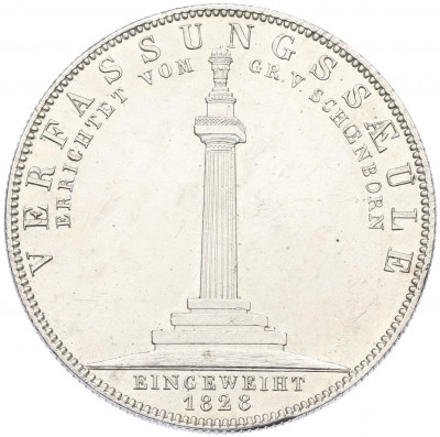 1 талер 1828 года Бавария 