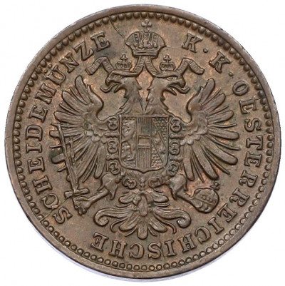 1 крейцер 1885 года Австрия