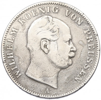 1 союзный талер 1862 года А Пруссия