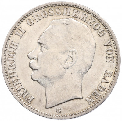 3 марки 1909 года Германия (Баден)