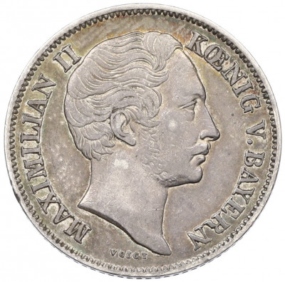 1/2 гульдена 1852 года Бавария