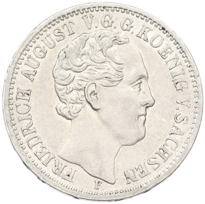 1/3 талера 1852 года Саксония
