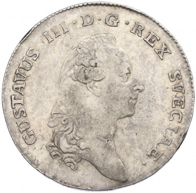 1 риксдалер 1783 года Швеция