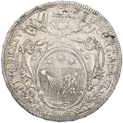 1 скудо 1780 года Папская область