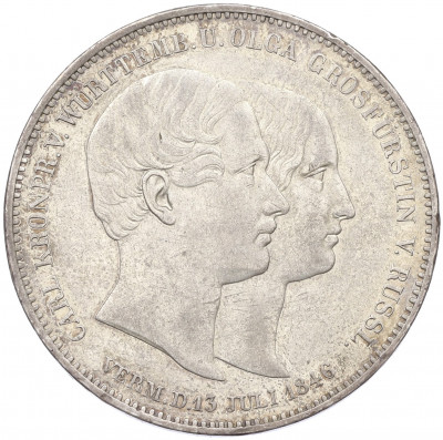 2 талера 1846 года Вюртемберг 