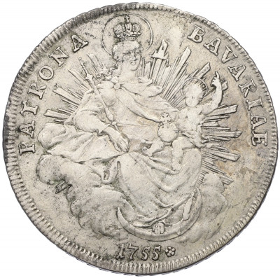 1 талер 1755 года Бавария