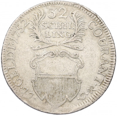 32 шиллинга 1752 года Любек