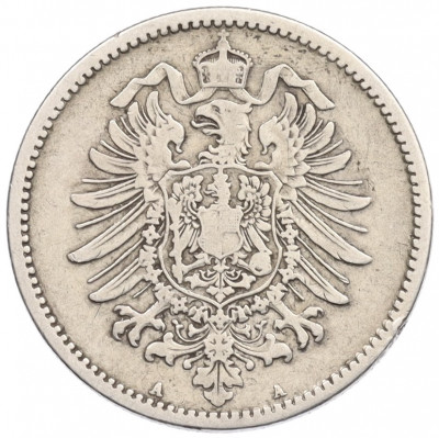 1 марка 1875 года А Германия