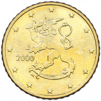 50 евроцентов 2000 года Финляндия