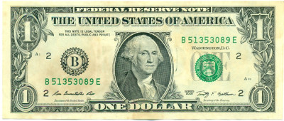1 доллар 2009 года США