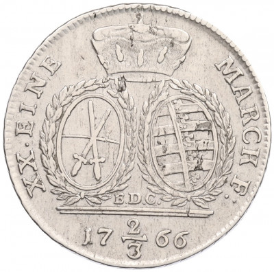 2/3 талера 1766 года Саксония