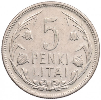 5 лит 1925 года Литва
