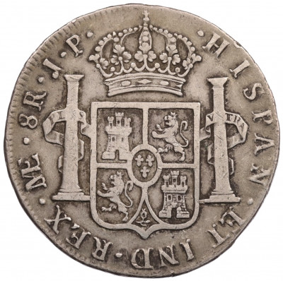 8 реалов 1814 года Испанское Перу