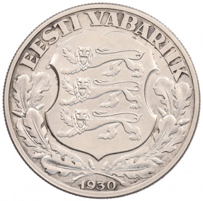 2 кроны 1930 года Эстония 