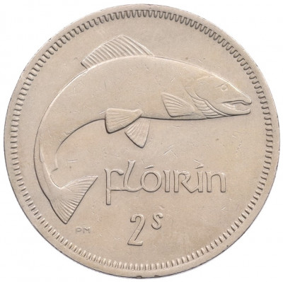 2 шиллинга (флорин) 1961 года Ирландия