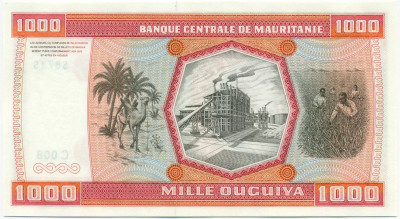 1000 угий 1981 года Мавритания