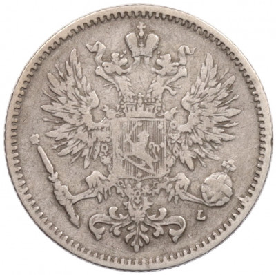 50 пенни 1893 года Русская Финляндия