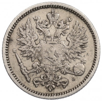 50 пенни 1890 года Русская Финляндия