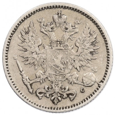 50 пенни 1892 года Русская Финляндия