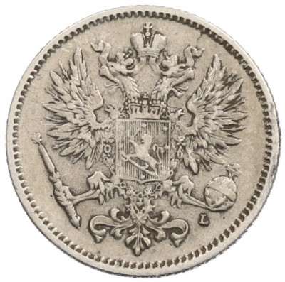 50 пенни 1907 года Русская Финляндия