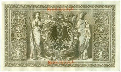 1000 марок 1910 года Германия
