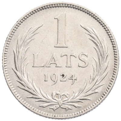 1 лат 1924 года Латвия